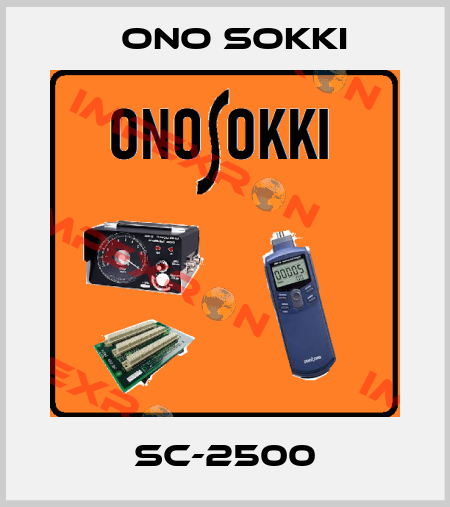 SC-2500 Ono Sokki