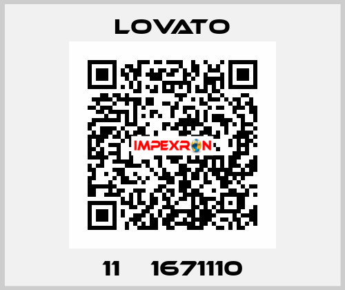 11ВА1671110 Lovato