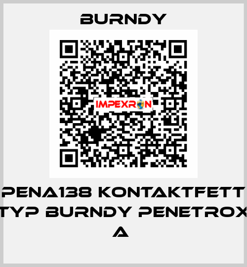 PENA138 KONTAKTFETT TYP BURNDY PENETROX A  Burndy