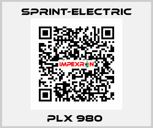 PLX 980  Sprint-Electric