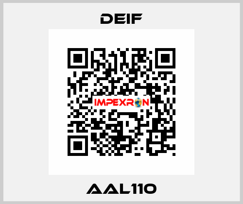 AAL110 Deif