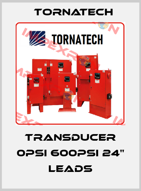 transducer 0psi 600psi 24" leads TornaTech