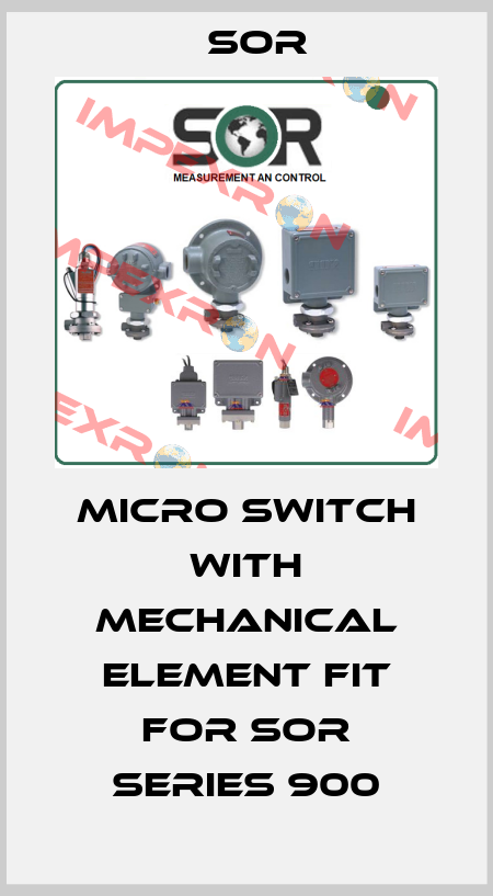 Micro switch with mechanical element fit for SOR series 900 Sor