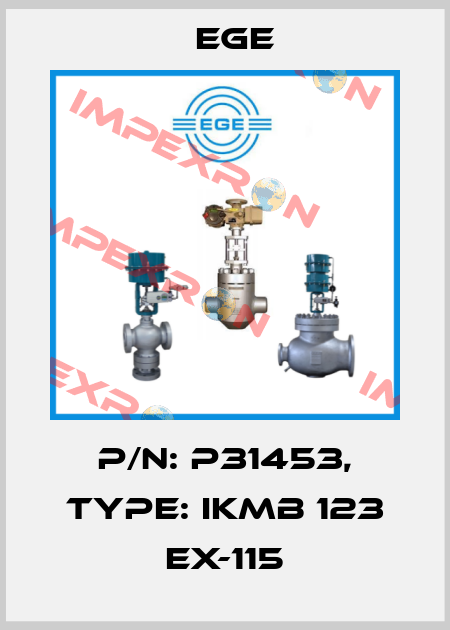 p/n: P31453, Type: IKMb 123 Ex-115 Ege