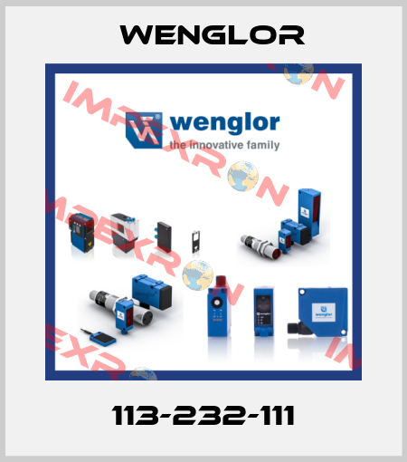 113-232-111 Wenglor