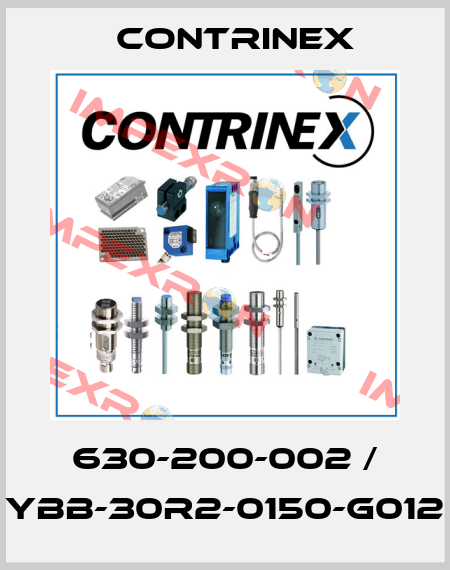 630-200-002 / YBB-30R2-0150-G012 Contrinex