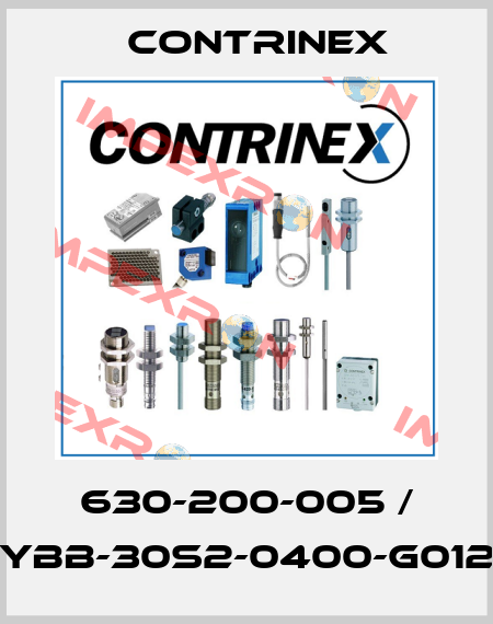 630-200-005 / YBB-30S2-0400-G012 Contrinex