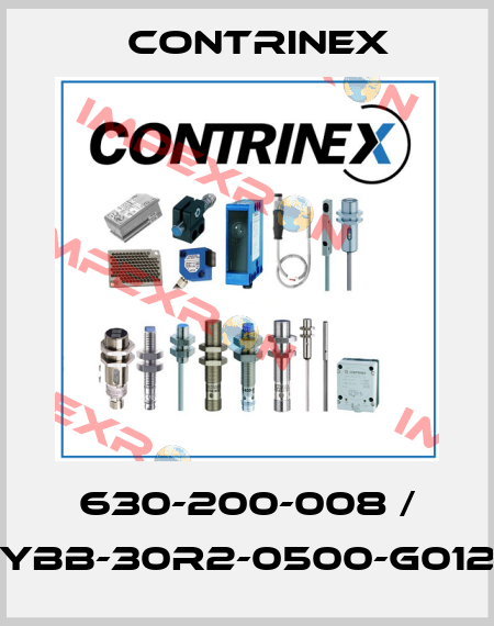 630-200-008 / YBB-30R2-0500-G012 Contrinex