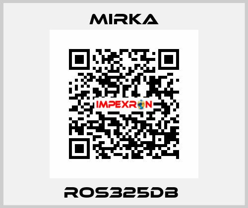 ROS325DB  Mirka