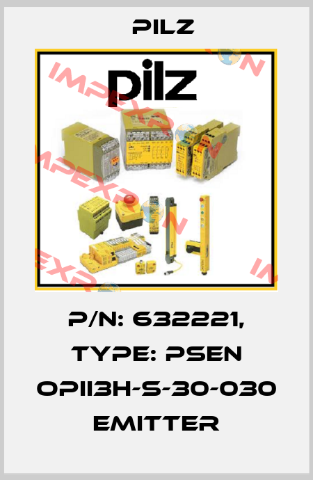 p/n: 632221, Type: PSEN opII3H-s-30-030 emitter Pilz