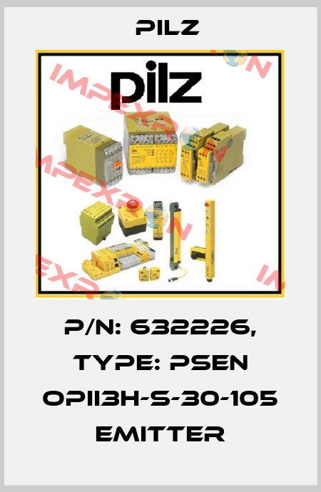 p/n: 632226, Type: PSEN opII3H-s-30-105 emitter Pilz