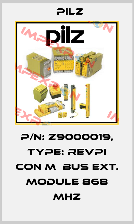 p/n: Z9000019, Type: RevPi Con M­Bus ext. module 868 MHz Pilz