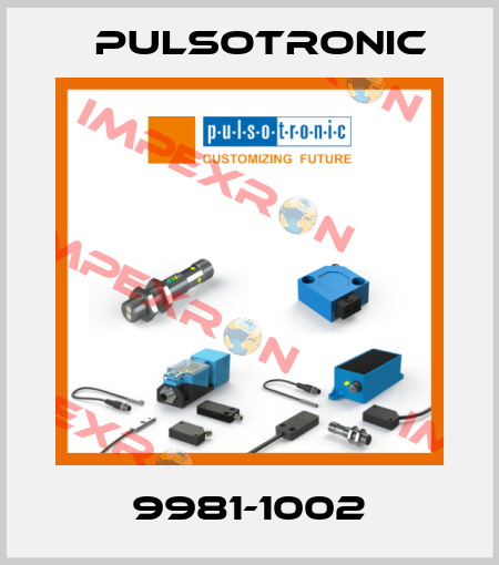 9981-1002 Pulsotronic