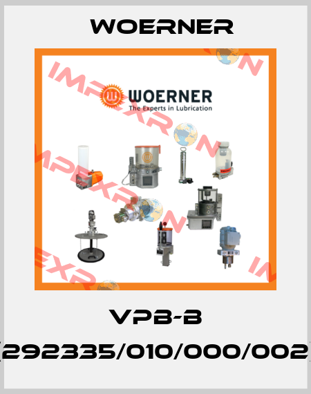 VPB-B (292335/010/000/002) Woerner