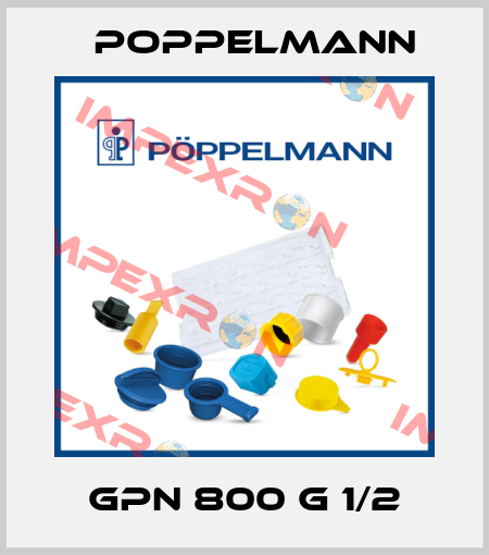 GPN 800 G 1/2 Poppelmann