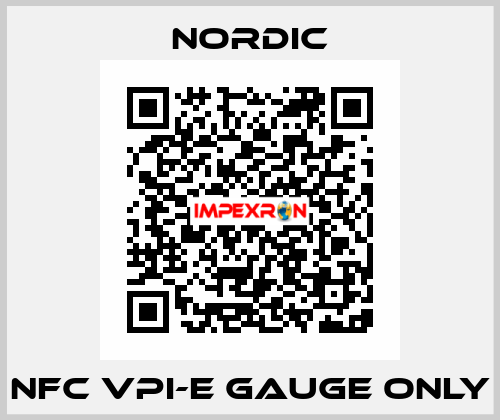 NFC VPI-E GAUGE ONLY NORDIC