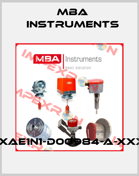 MBA210XAE1N1-D00984-A-XXXXXXXX MBA Instruments