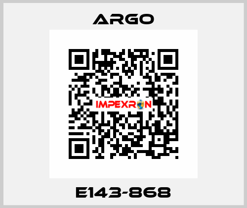 E143-868 Argo