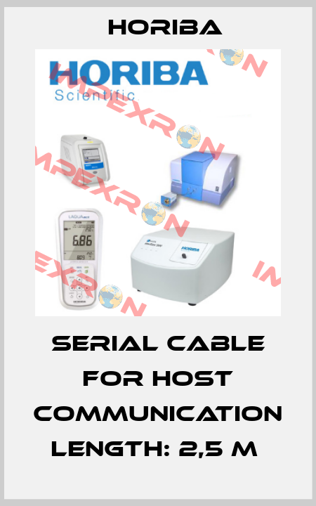 SERIAL CABLE FOR HOST COMMUNICATION LENGTH: 2,5 M  Horiba