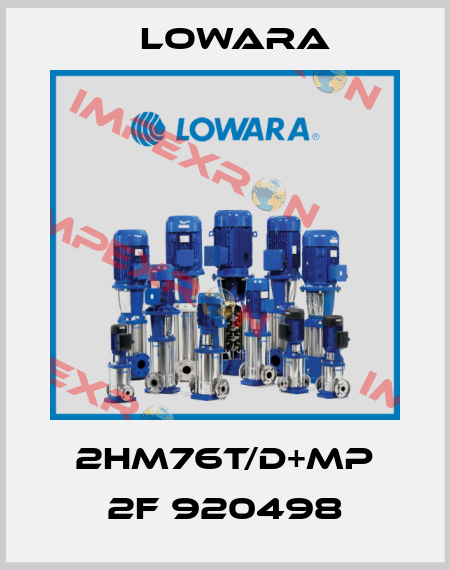 2HM76T/D+MP 2F 920498 Lowara