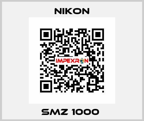 SMZ 1000  Nikon