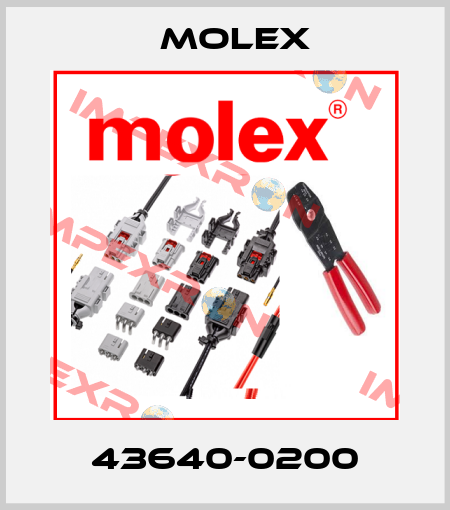 43640-0200 Molex