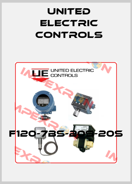F120-7BS-20S-20S United Electric Controls