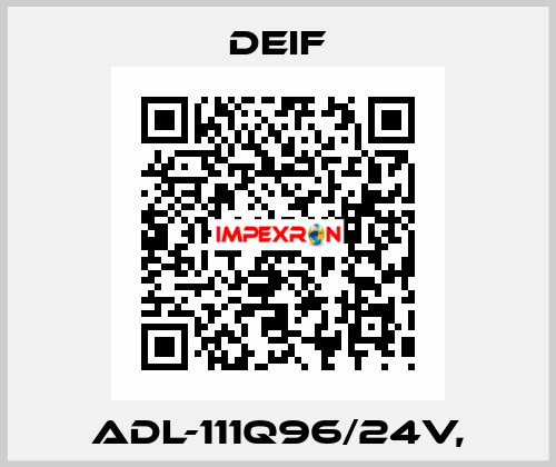 ADL-111Q96/24V, Deif