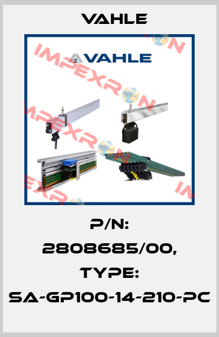 P/n: 2808685/00, Type: SA-GP100-14-210-PC Vahle