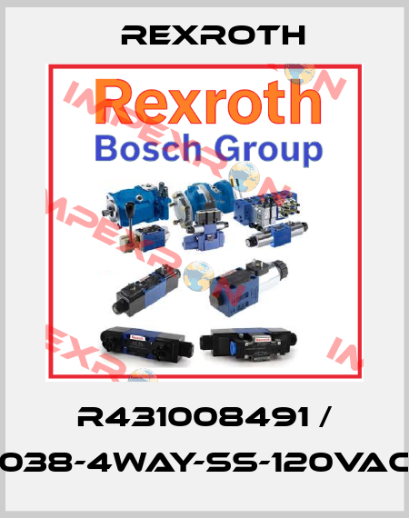 R431008491 / N038-4WAY-SS-120VAC-I Rexroth
