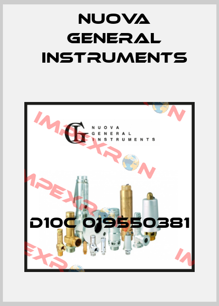 D10C 019550381 Nuova General Instruments