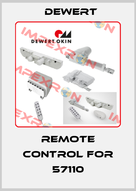 Remote control for 57110 DEWERT
