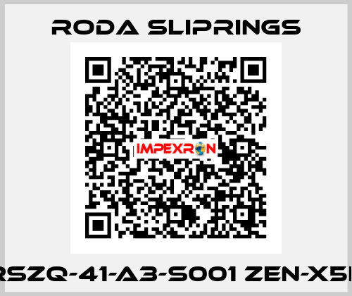 RSZQ-41-A3-S001 ZEN-X5H Roda Sliprings