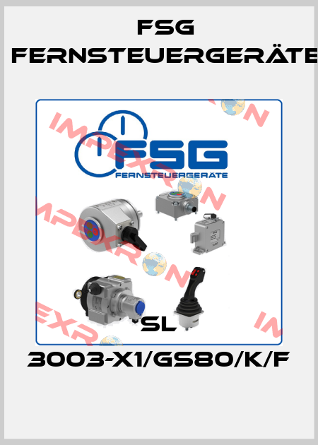 SL 3003-X1/GS80/K/F FSG Fernsteuergeräte