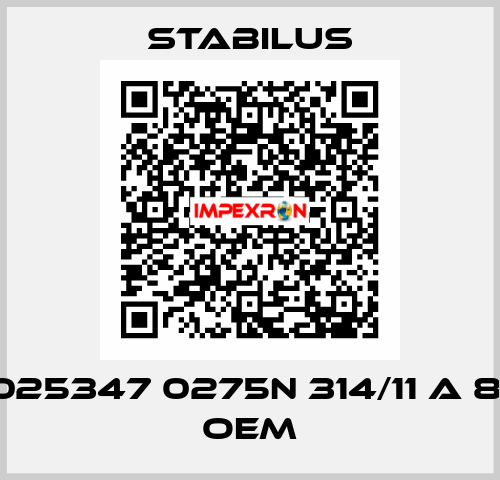 025347 0275N 314/11 A 8  OEM Stabilus