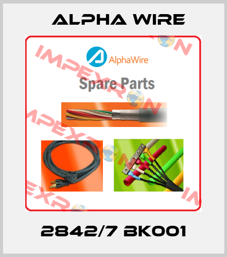 2842/7 BK001 Alpha Wire