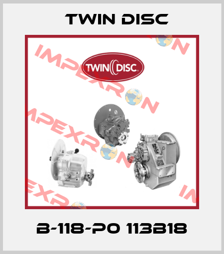 B-118-P0 113B18 Twin Disc