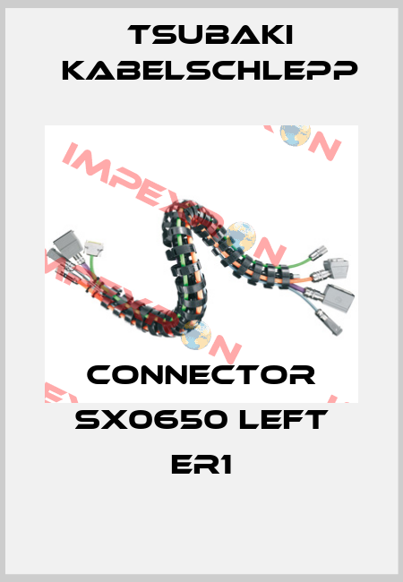Connector SX0650 left ER1 Tsubaki Kabelschlepp