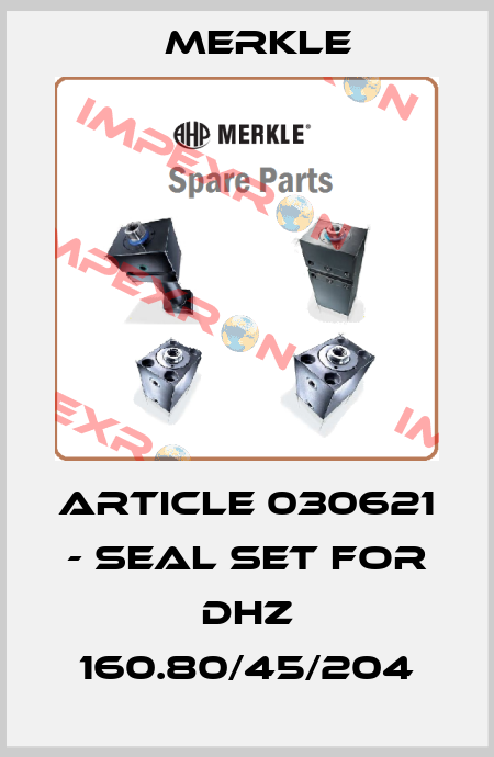 Article 030621 - SEAL SET for DHZ 160.80/45/204 Merkle