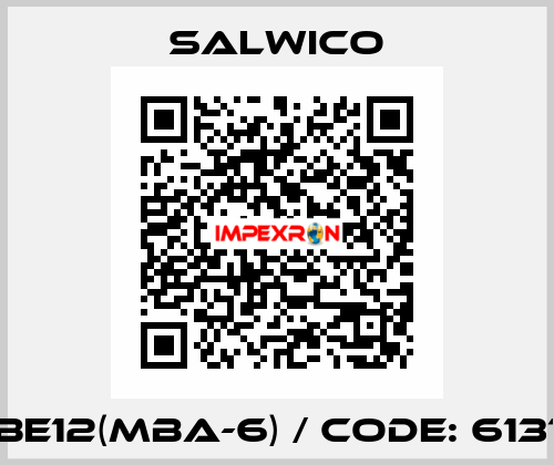 BE12(MBA-6) / code: 6131 Salwico