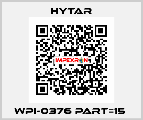 WPI-0376 PART=15  Hytar