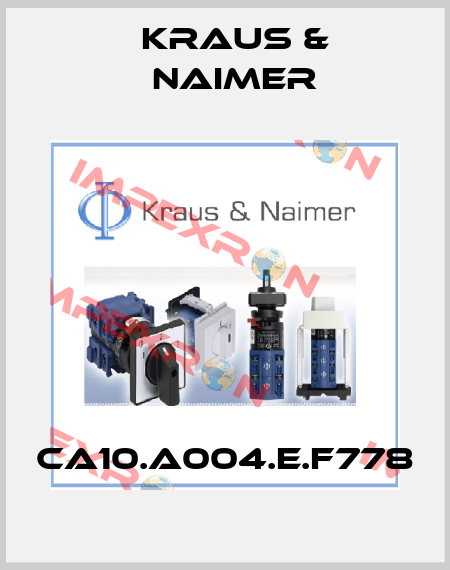 CA10.A004.E.F778 Kraus & Naimer