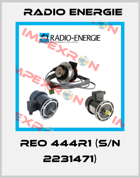 Reo 444R1 (s/n 2231471) Radio Energie
