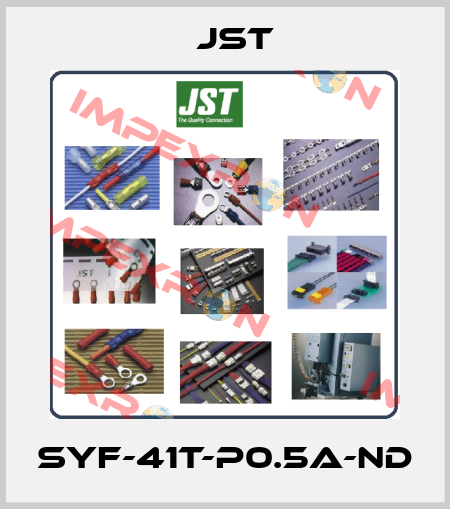 SYF-41T-P0.5A-ND JST