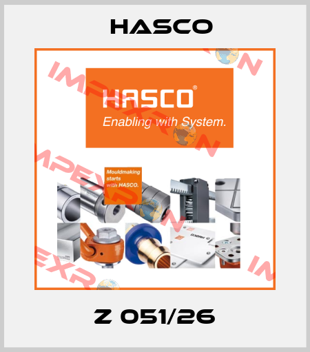Z 051/26 Hasco