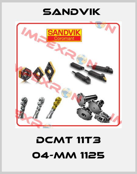DCMT 11T3 04-MM 1125 Sandvik