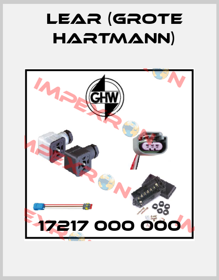 17217 000 000 Lear (Grote Hartmann)