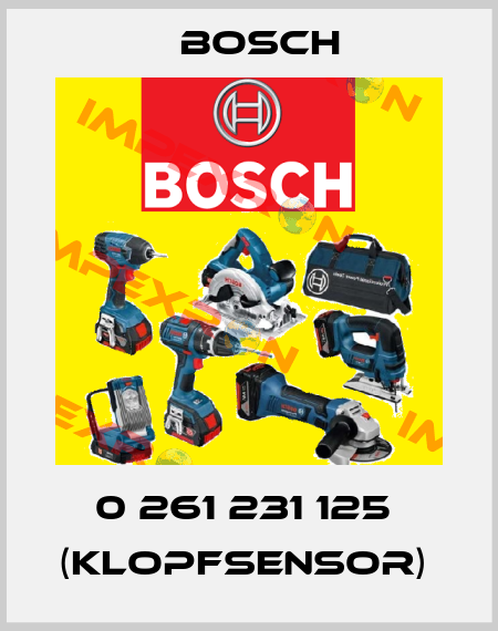 0 261 231 125  (KLOPFSENSOR)  Bosch