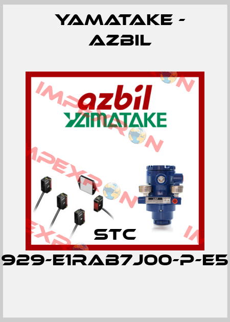 STC 929-E1RAB7J00-P-E5 Yamatake - Azbil