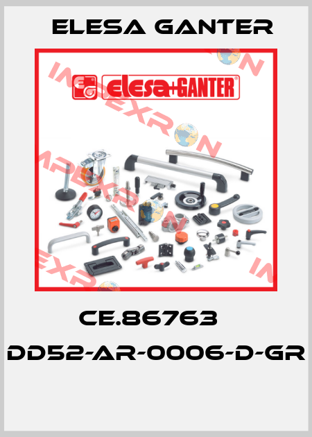 CE.86763   DD52-AR-0006-D-GR  Elesa Ganter